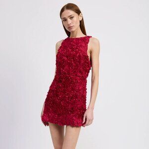 Roisin Shift Floral Petal Dress